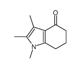 1,5,6,7-Tetrahydro-1,2,3-trimethyl-4H-indol-4-one Structure