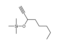 trimethyl(oct-1-yn-3-yloxy)silane结构式