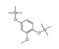 (2-methoxy-4-trimethylsilyloxyphenoxy)-trimethylsilane Structure