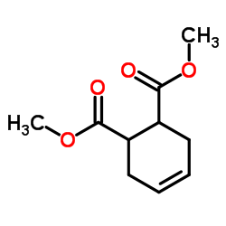 4-Cyclohexene-1,2-dicarboxylic acid,dimethyl ester结构式