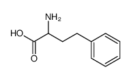 L-α-amino-4-phenylbutyric acid Structure
