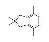 2,2,4,7-tetramethyl-1,3-dihydroindene结构式