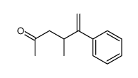 4-methyl-5-phenylhex-5-en-2-one Structure