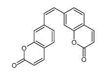 7,7'-vinylenebis-2-benzopyrone结构式