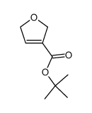 tert-butyl 2,5-dihydrofuran-3-carboxylate Structure