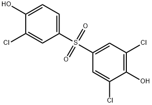 三氯双酚S结构式
