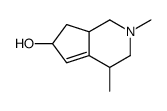 2,4-dimethyl-1,3,4,6,7,7a-hexahydrocyclopenta[c]pyridin-6-ol Structure