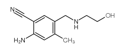 2-[(4-氨基-2-甲基-5-硝基苯基)氨基]乙醇结构式