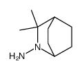 2-amino-3,3-dimethyl-2-azabicyclo[2.2.2]octane结构式