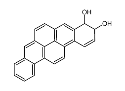 3,4-Dihydrodibenzo(a,i)pyrene-3,4-diol Structure