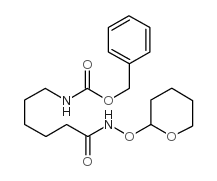 N-(2H-3,4,5,6-四氢吡喃-2-基氧基)-6-[((苯基甲氧基)羰基氨基]己酰胺结构式