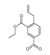 2-烯丙基-5-硝基苯甲酸乙酯结构式
