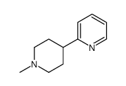 2-(1-methylpiperidin-4-yl)pyridine结构式