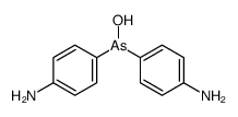 bis-(4-amino-phenyl)-arsinous acid结构式
