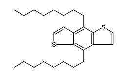 4,8-二辛基-苯并[1,2-b:4,5-b']二噻吩(C8)结构式