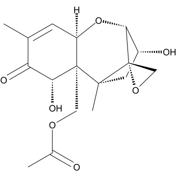 15-Acetyl-deoxynivalenol Structure
