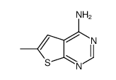6-methylthieno[2,3-d]pyrimidin-4-amine Structure
