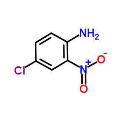 邻硝基对氯苯胺结构式