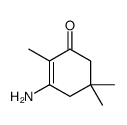 3-amino-2,5,5-trimethylcyclohex-2-en-1-one结构式