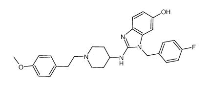 [14C]-6-Hydroxyastemizole Structure