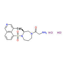 (S)-Glycyl-H-1152 hydrochloride结构式
