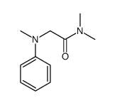 N,N-dimethyl-2-(N-methylanilino)acetamide结构式