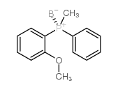 (s)-(+)-o-anisylmethylphenylphosphine borane结构式