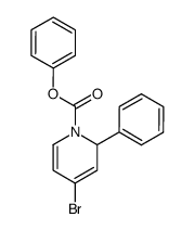 phenyl 4-bromo-2-phenylpyridine-1(2H)-carboxylate结构式