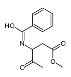 methyl 3-benzamido-4-oxopentanoate结构式