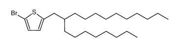2-bromo-5-(2-octyldodecyl)thiophene Structure