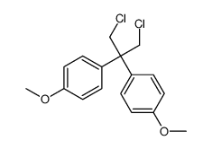1-[1,3-dichloro-2-(4-methoxyphenyl)propan-2-yl]-4-methoxybenzene结构式