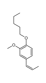amyl isoeugenol Structure