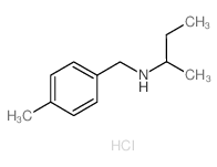 N-(4-METHYLBENZYL)-2-BUTANAMINE HYDROCHLORIDE Structure