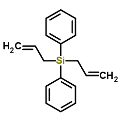 diphenyldiallylsilane Structure
