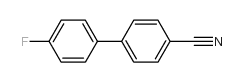 4'-FLUORO-[1,1'-BIPHENYL]-4-CARBONITRILE Structure