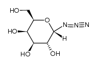 α-D-galactopyranosyl azide结构式