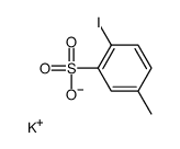 2-碘-5-甲基苯磺酸钾结构式