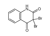 3,3-dibromoquinoline-2,4(1H,3H)-dione Structure
