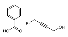 benzoic acid,4-bromobut-2-yn-1-ol Structure