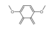 1,4-dimethoxy-5,6-dimethylenecyclohexa-1,3-diene Structure