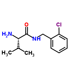 N-(2-Chlorobenzyl)-L-valinamide Structure