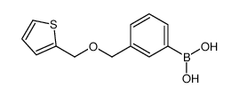 3-(噻吩-2-基甲氧基甲基)苯硼酸结构式