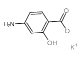 P-氨基水杨酸结构式