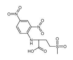 (2S)-2-(2,4-dinitroanilino)-4-methylsulfonylbutanoic acid结构式