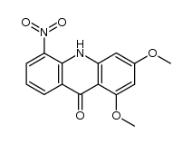 1,3-Dimethoxy-5-nitro-9(10H)-acridinone Structure