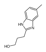 (9ci)-5-甲基-1H-苯并咪唑-2-丙醇结构式
