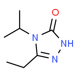 3H-1,2,4-Triazol-3-one,5-ethyl-2,4-dihydro-4-(1-methylethyl)-(9CI) Structure