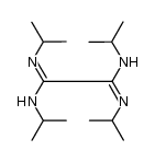 1E,2E-N1,N1',N2,N2'-tetraisopropyloxalamidine Structure