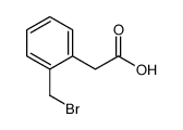 2-[2-(bromomethyl)phenyl]acetic acid Structure