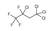 2,4,4,4-tetrachloro-1,1,1,2-tetrafluorobutane Structure